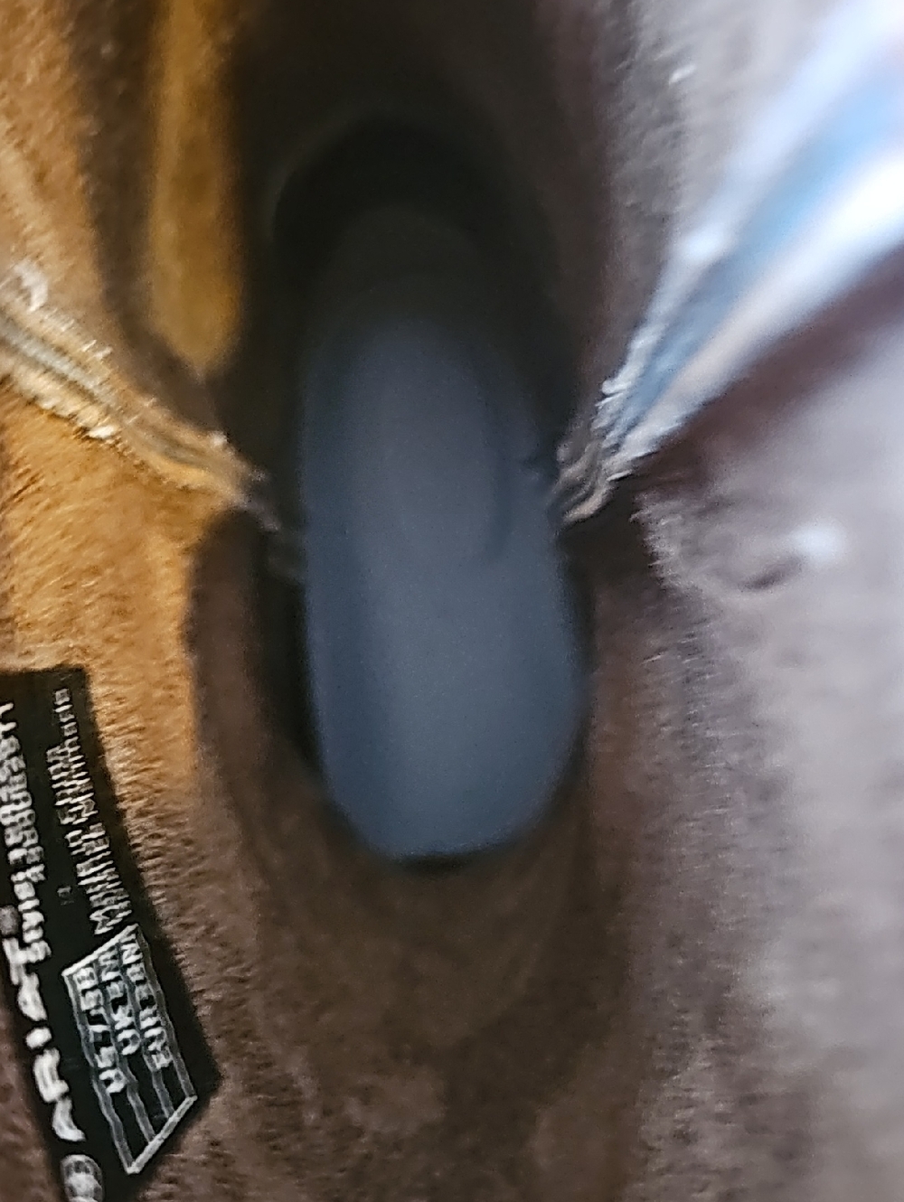 Ariat Brown Leather Western Boot Interior Detail - Picture 10 of 10
